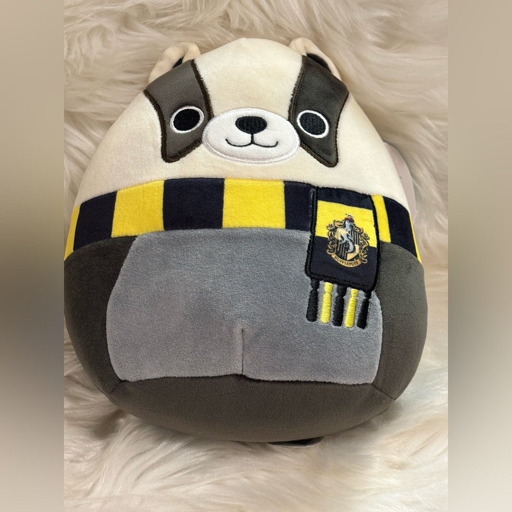 Harry Potter Hufflepuff Badger Squishmallow Plush Toy
